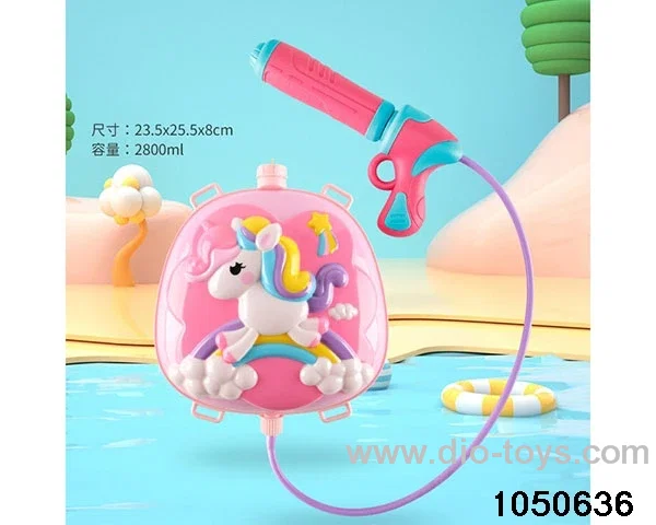 Water gun in poly bag header