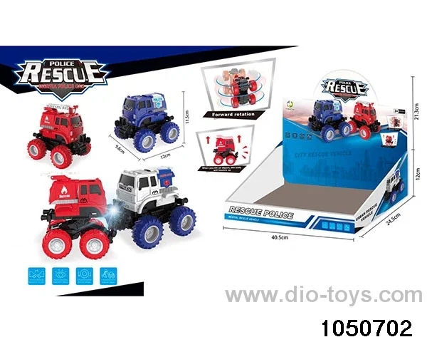 Transformed vehicle (8PCS)in display box