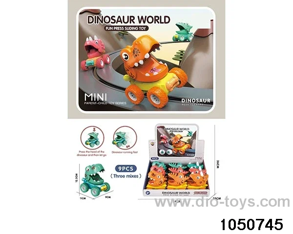 Pressing Dinosaurs (9PCS) in display box