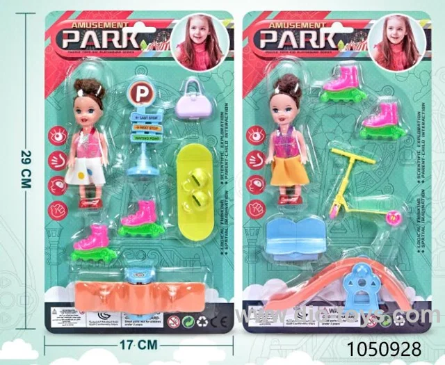 3.5 inch doll set/2 asstd