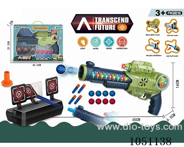 Soft Air Gun Toys with light/music