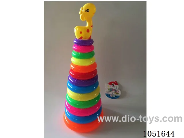 13 Layers of Rainbow Rings in Net bag