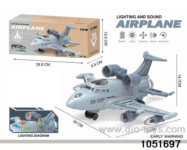 Electric Aircraft in color box