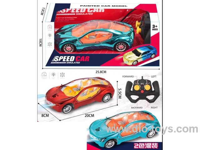 4ch RC car in window box