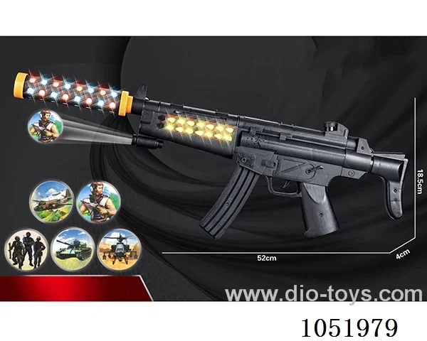 Electric flash gun (3 lights/with projection silencer)