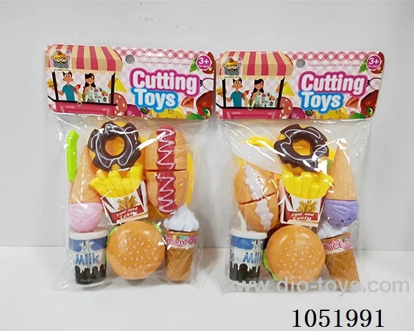 (GCC) Burger Ice Cream Chop 15 sets (2 mixed)