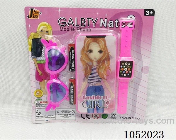 mobile phone with glasses + Watch
