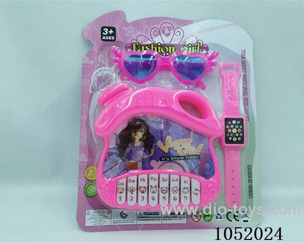 3D variable   keyboard with glasses + watch