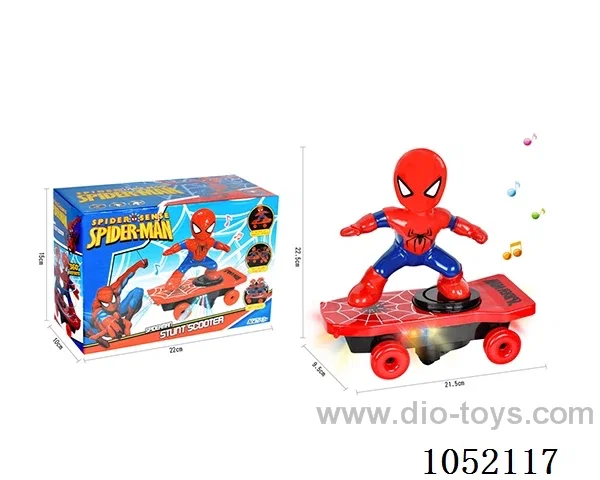 Spider-man skateboard