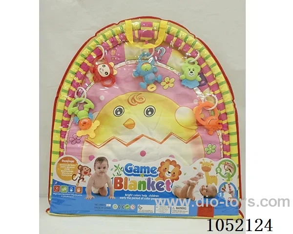 Oval baby play mat