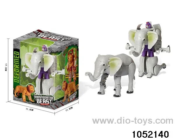 Transformer Robot Animals in window box