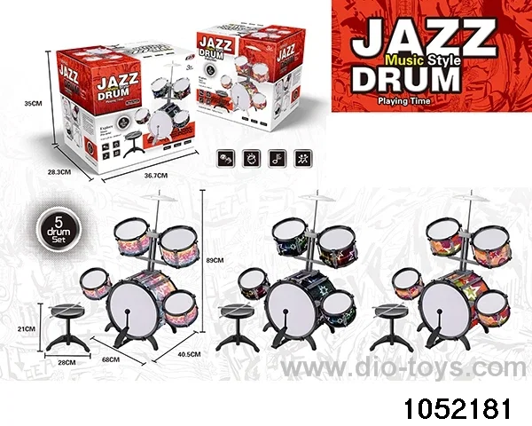 jazz drum in Hand box