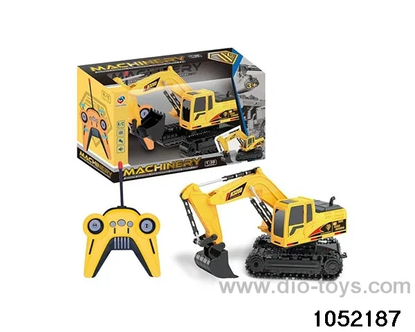 1:20 6ch RC excavator (electricity included) in window box