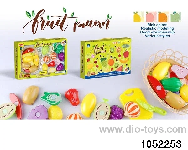fruit cutting in color box