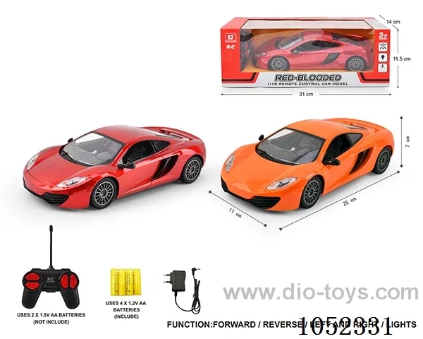 1:18 4ch rc car with light