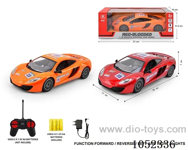 1:18 4ch rc car with light