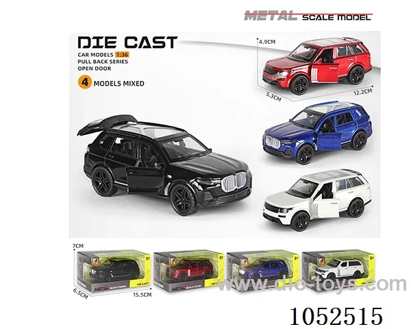 pull back alloy car