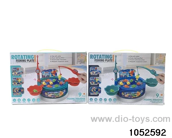Electric Magnetic Fishing Disc in color box