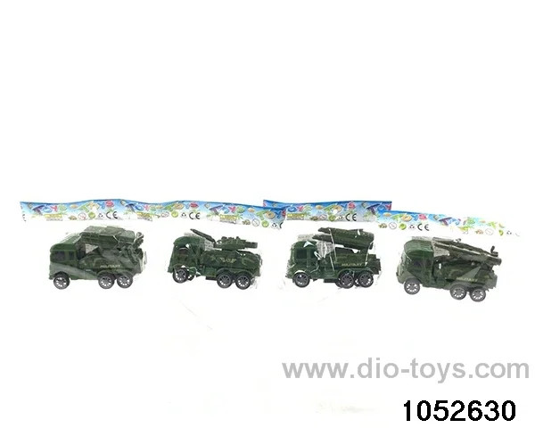 pull-back vehicle in opp bag