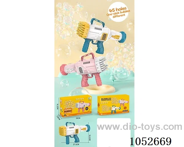 bubble gun in color box