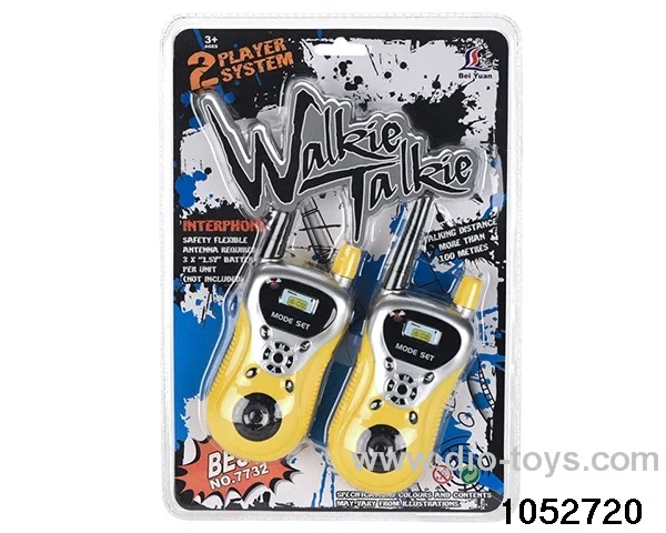 walkie-talkies in blister