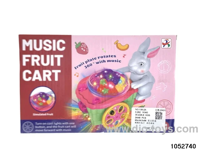 Shopping Cart Bunny in color box