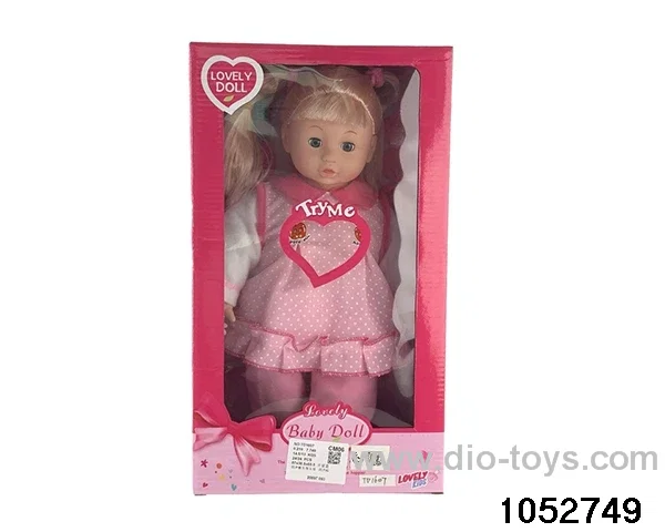 14 inch girl child in window box