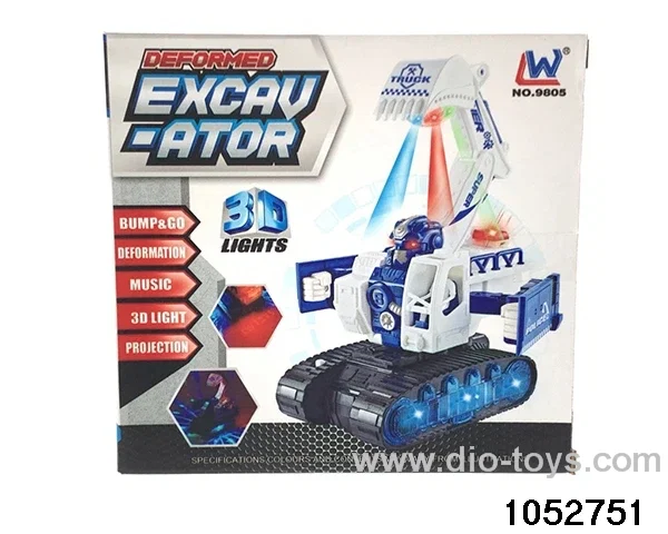Electric Swing Transformer Digger in color box