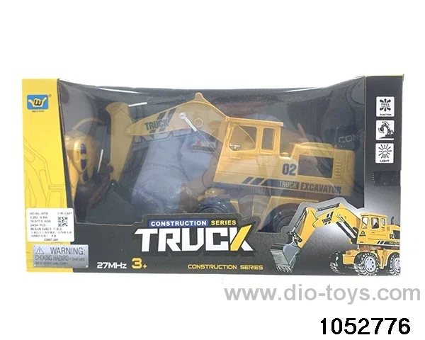 5ch Lighting Engineering Excavator in window box