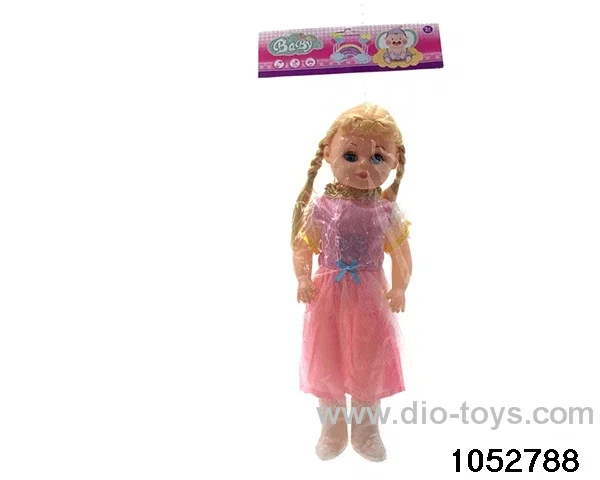 19 inch doll with ic in PP bag with header