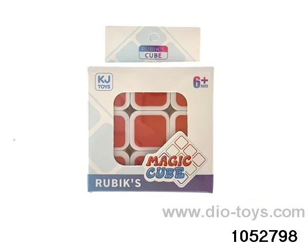 Rubik's cube in color box