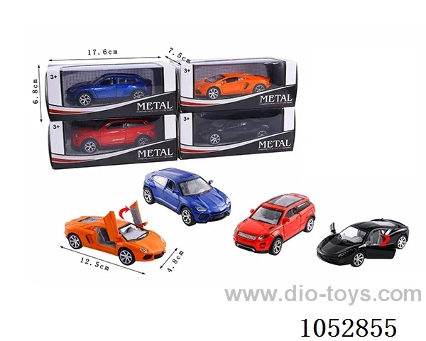pull back alloy car