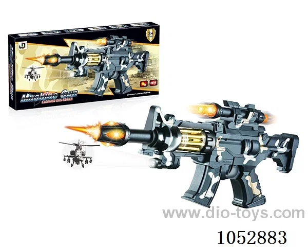 B/O gun with projection