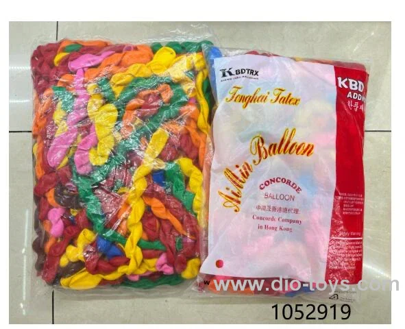 2.5G twist Balloons(100pcs/bag）