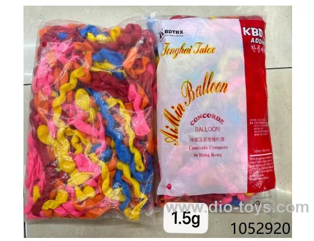 1.5G twist Balloons(100pcs/bag）