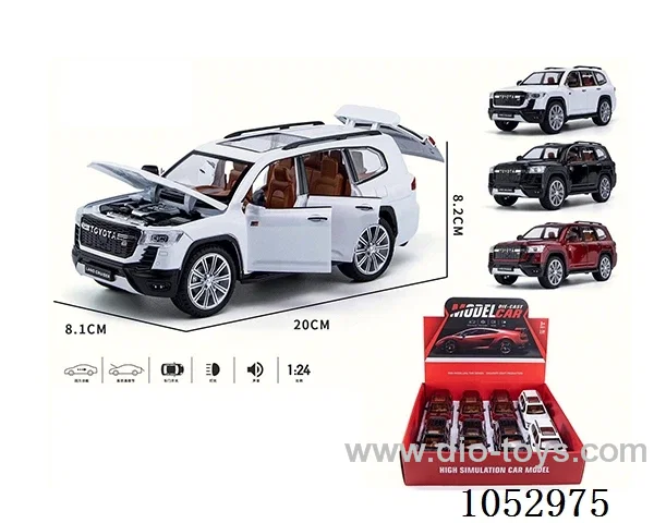 1:24 pull back alloy car