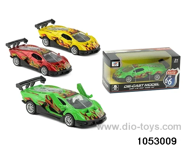 1:32 Alloy Pull Back Car in color box