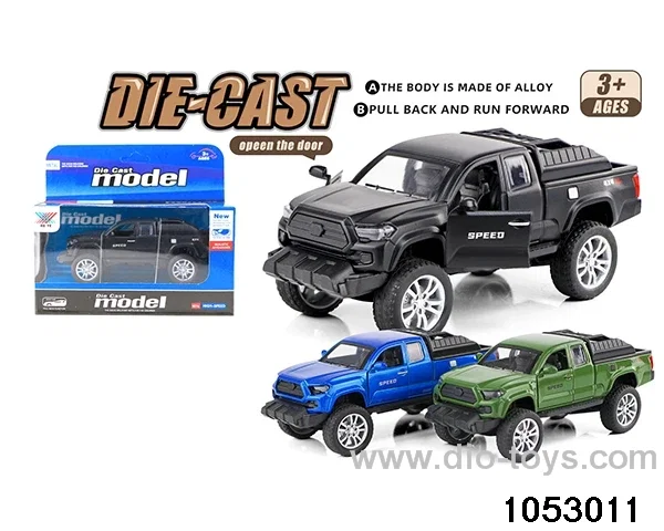 1:32 Alloy Pull Back Car in color box