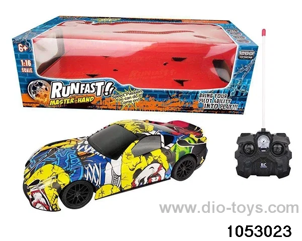 4ch RC car with light in window box
