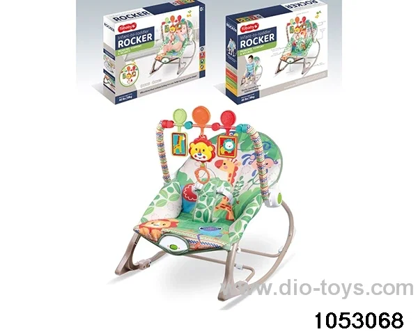 Baby electric musical rocking chair in color box