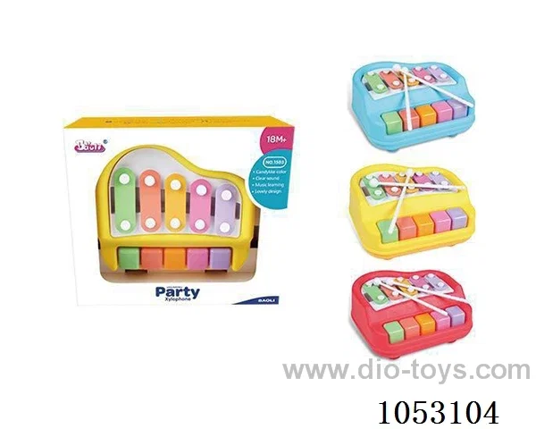Music xylophone (three color mix)