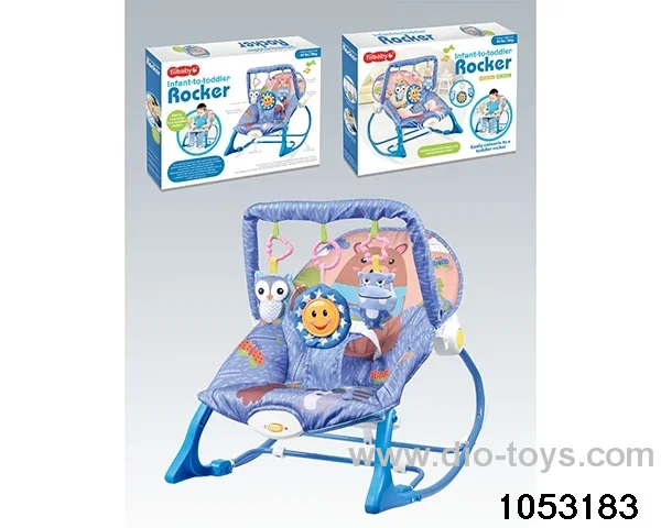 Electric Vibrating Musical Rocker in color box