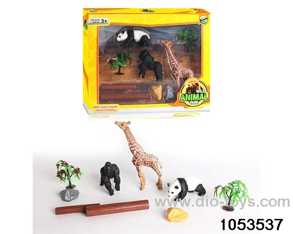 3pcs Animal Set in window box