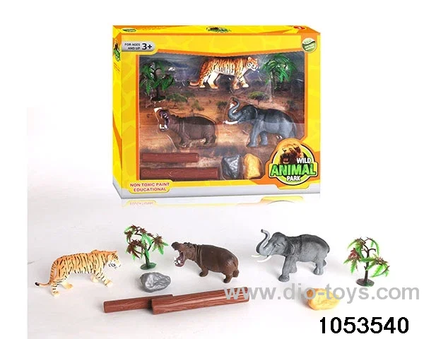 3pcs Animal Set in window box