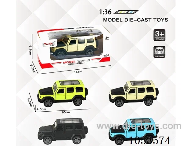 1：:36 Pull Back Alloy Car