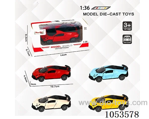 1：:36 Pull Back Alloy Car