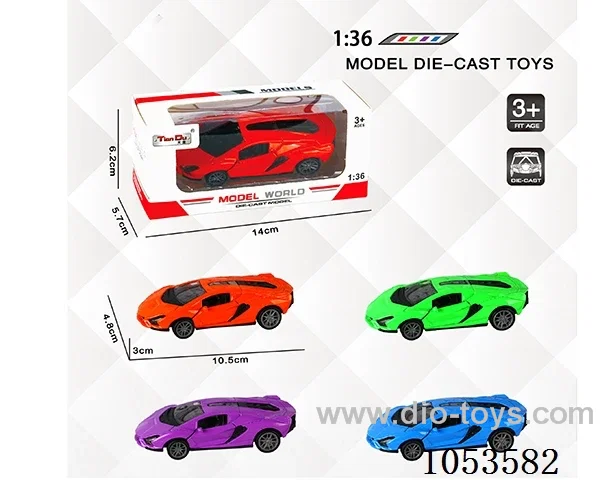 1：:36 Pull Back Alloy Car