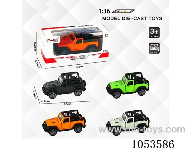 1：:36 Pull Back Alloy Car