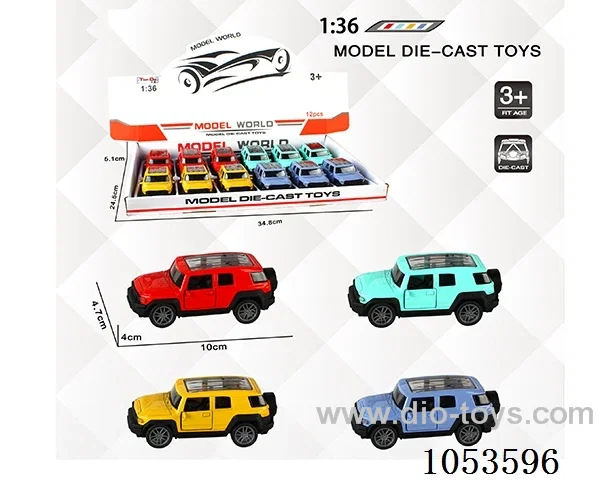 1：:36 Pull Back Alloy Car