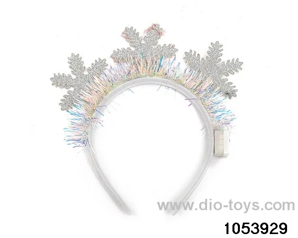 Christmas Hair Clip Headband in opp bag